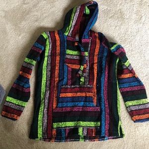 Colorful Baja hoodie